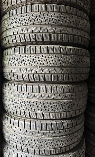 донголок жаны: Шины 215 / 55 / R 17, Зима, Б/у, Комплект, Легковые, Pirelli