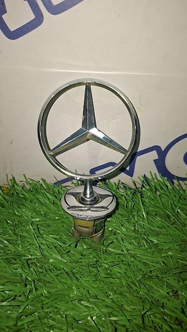 значок мерса: Mercedes-Benz S350D W221 2011 г. значок капота — 1