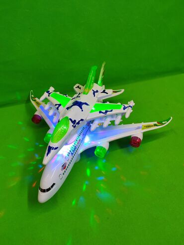 Игрушки: Самолёт игрушка музыкальная🛫 Комплектация товара: 2 самолёта как одно at lalafo.kg — 4 Игрушки: Самолёт игрушка музыкальная🛫 Комплектация товара: 2 самолёта как одно — 4