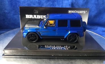 Avtomobil modelləri: Коллекционная модель Brabus 900 based on Mercedes-Benz G65 dark blue — 7
