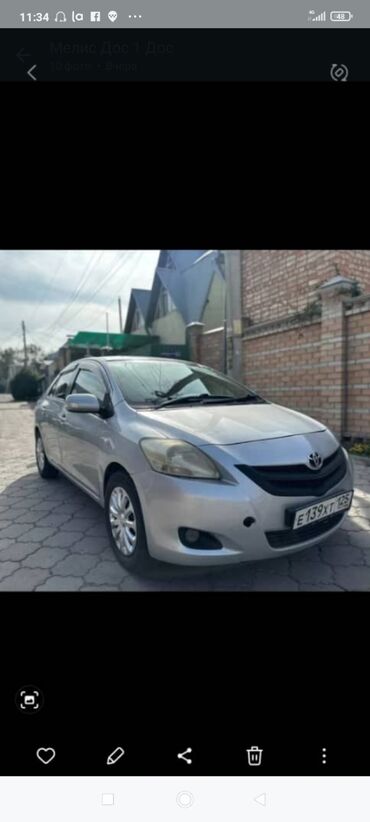 машина марк: Toyota Belta: 2011 г., 1.3 л, Автомат, Бензин, Седан