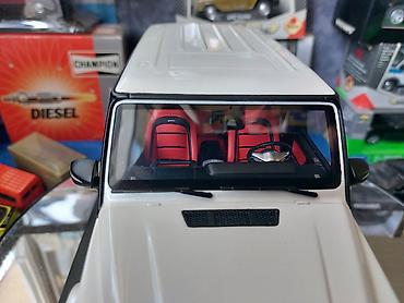 Avtomobil modelləri: Коллекционная модель Mercedes-Benz G63 W463 white 2019 GT Spirit — 9