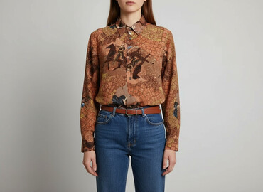 bluza z koniem bershka: Bluzka damska, rozmiar L