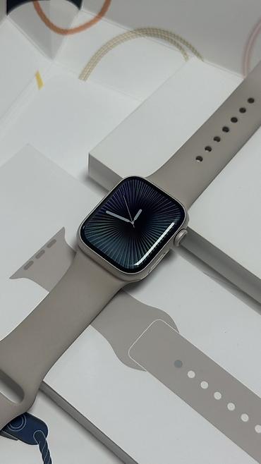 Apple Watch Series 9, 41 мм, Starlight (бежевый), АКБ 100% Продаю