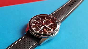 Ručni satovi: Sportski muški ručni sat sa hronografom - Kućište od nerđajućeg — 3