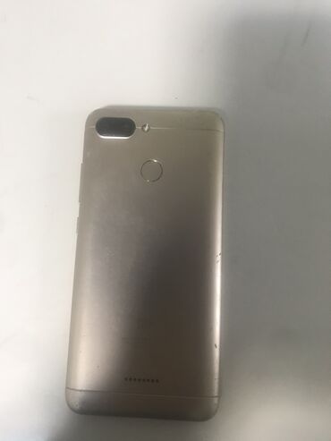 айфон x токмок: Redmi, Redmi 6, Колдонулган, 64 ГБ, түсү - Саргыч боз, 2 SIM