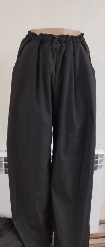 карго штаны женские бишкек: Карго, Широкие, Высокая талия, Made in KG, Лето, 3XL (EU 46)