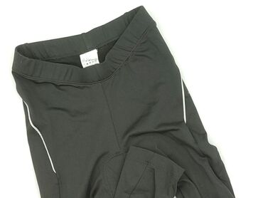 krotkie legginsy czarne: Легінси дитячі, Decathlon, 12 р., 146/152, стан - Ідеальний