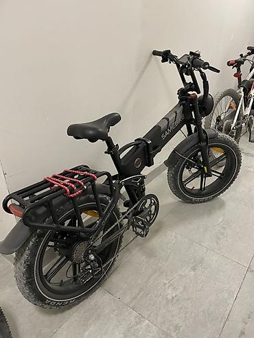 Электрдик велосипеддер: Электровелосипед SAMEBIKE RS-A02 Plus (складной, фэт-байк) - Мощные — 1