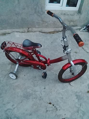 Velosipedlər: Uşaq velosipedi – 12"-13" ölçülü təkərlər, köməkçi balaca təkərlərli — 1