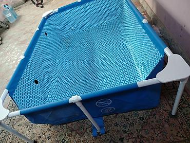 Karkas hovuzları: INtex Rectangular Frame Pool – karkaslı bağ hovuzu - Model: Intex — 7
