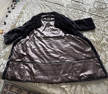 черные часы: Шуба, Норка, По колено, Трансформер, S, XS, 2XL — 7