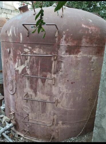 iwlenmiw su ceni: Bak, Paslanmayan polad, 10000 l l, İşlənmiş, Ünvandan götürmə