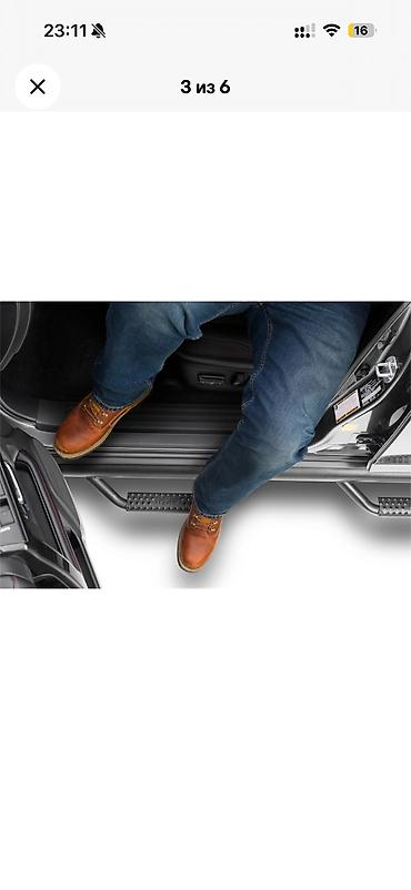 pantera слив: Наружные накладки порогов Toyota, 2019 г., Новый — 4