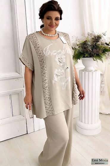 Bluze: Ženska bluzica/pončo „Emi Moda“ – Made in Italy - Kroj: širok, pončo — 13