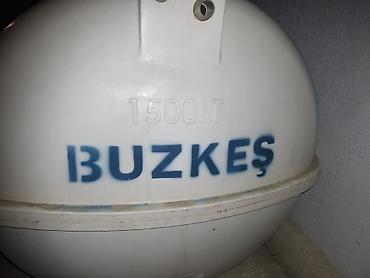 ucuz su cənləri: BUZKEŞ plastik su çəni – 1500 litr - Həcm: 1500 LT (korpus üzərində — 1