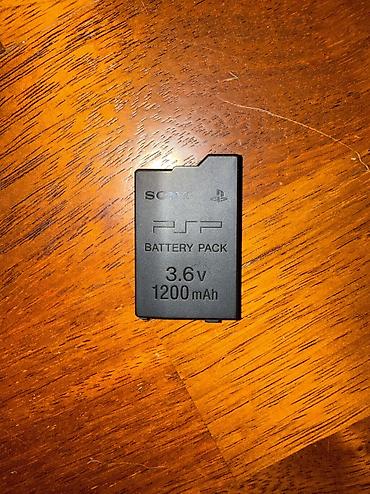 psp 1001: Sony PSP ucun original battareyasi cox az islenib, ve 64 GB yaddaş — 2