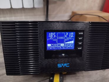 блоки питания промышленный: ИБП SVC DI-600-F-LCD 360W 12V Источник бесперебойного питания на 12в