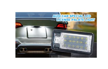 Tuning oprema: LED Svetlo za tablice - AUDI Led svetlo za tablice - AUDI - set od 2 — 2