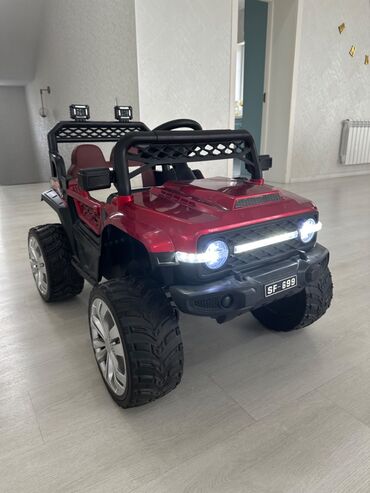 Uşaq üçün elektrik maşınları: Təcili 2 motorlu, blutooth, flash kart və öz orginal mahnısı olan