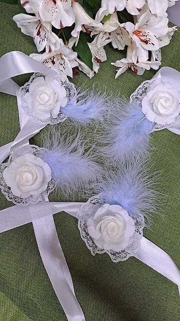 Браслеты: Изящные декоративные браслеты и бутоньерки,в наличии огромный — 6