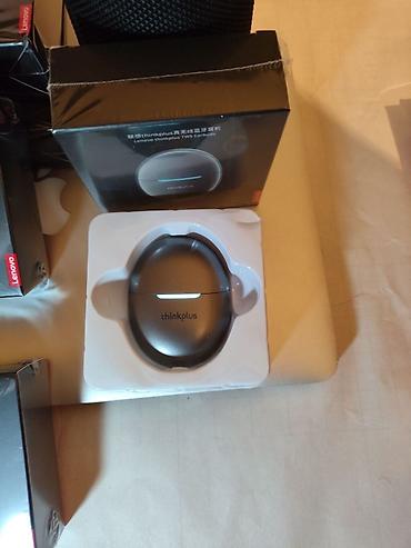 samsung pad: Yeni Simsiz (Bluetooth) Qulaqcıqlar, Lenovo, rəng - Boz — 9