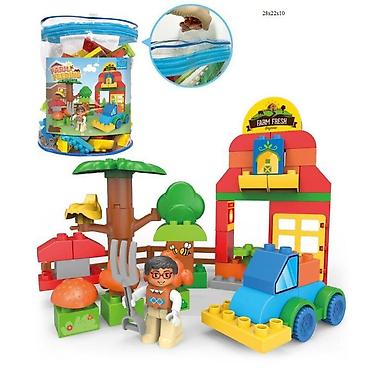 chicco flasice: Kocke – Farma (66 delova) Stvori svoju farmu iz snova! Set sadrži 66 — 1