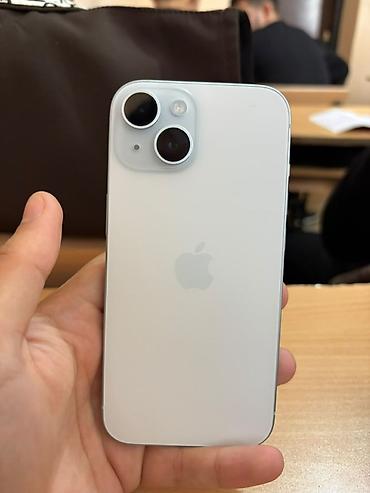 apl: IPhone 15, 128 GB, Mavi, Face ID — 1