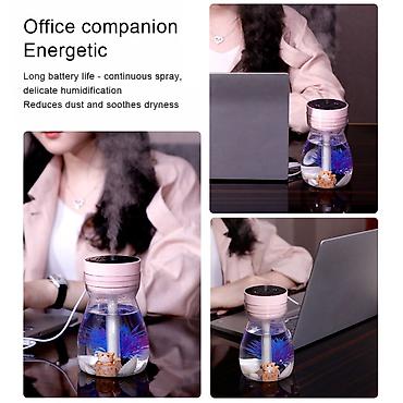 Увлажнители воздуха: Увлажнитель воздуха Brayer, Паровой, Настольный — 5