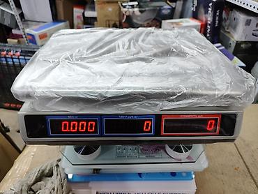 весы настольные: Весы настольные торговые AOTE A005 до 40 кг на аккумуляторе Модель — 3