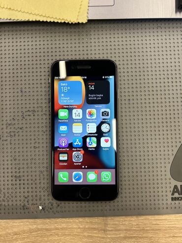 Apple iPhone: IPhone 6s, 64 GB, Space Gray, Zəmanət, Barmaq izi, Sənədlərlə