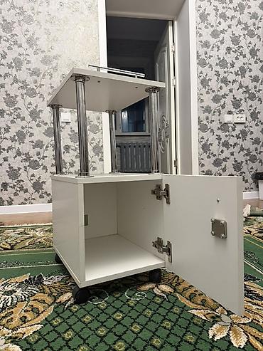 Офис тумбалары: Кеңсе үчүн тумба, Колдонулган, ЛДСП, түсү - Ак — 2