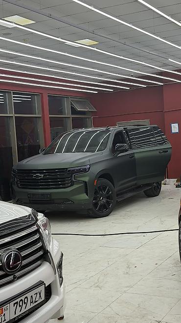 шевроле тахое: Chevrolet Tahoe: 2022 г., 6.2 л, Автомат, Бензин, Внедорожник — 1