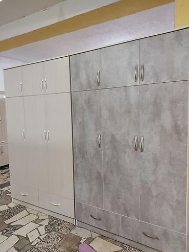 Шкафы для одежды: Шкаф для одежды, Новый, Прямой, ЛДСП — 11