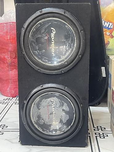 16 pro max 128: Pioneer avtomobil audio sistemi – subwoofer qutusu və arxa polka — 1