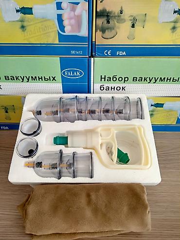 вакуумный колокол: Вакуумные банки 12шт. с механическим насосом. ✔ данный набор банок — 4