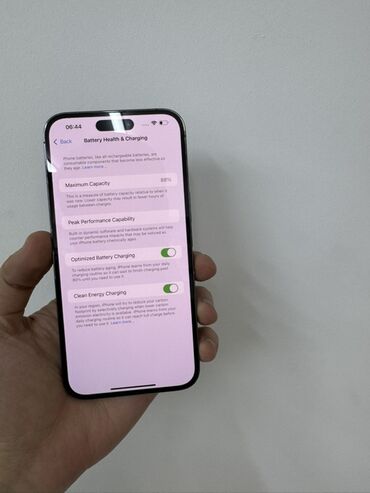 pitminutka ustası: IPhone 14 Pro Max, 128 GB, Deep Purple, Zəmanət