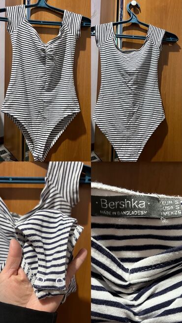 брендовые вещи оригинал: Брендовое женское Боди “Bershka” Размер S(42-44) Цена 500 Джинсовая