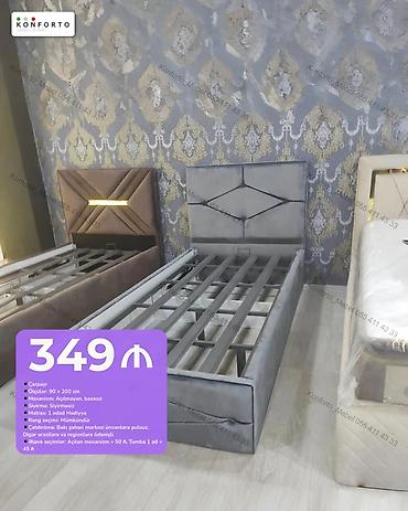 Çarpayı – 90×200 sm - Mexanizm: Açılmayan, bazasız - Şivrinox lalafo.az -da Çarpayı – 90×200 sm - Mexanizm: Açılmayan, bazasız - Şivrinox