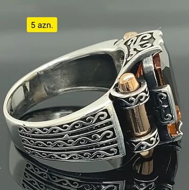 Üzüklər: YENİ, DƏBLİ, PASLANMAYAN materialdan hazırlanmış - ÜZÜKLƏR satılır — 13