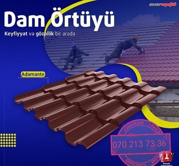 Dam işləri: Müasir dam örtüyünün bir başa zavoddan satışı və peşəkar usdalar ilə — 2