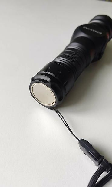 светодиодный фонарь: Многофункциональный LED-фонарик с боковой панелью COB и дисплеем — 9