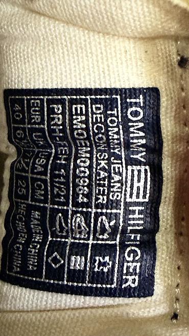 Кроссовки и спортивная обувь: Мужские кроссовки, 40, Tommy Hilfiger, Б/у, цвет - Белый, Платная доставка — 9
