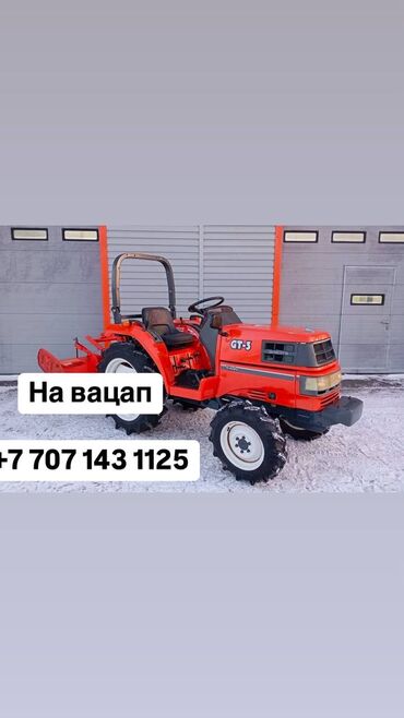купить гусеничный минитрактор бу: Продается трактор Kubota GT-3! Надежный японский мини-трактор в