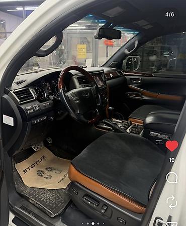 Унаа сатуу: Lexus LX: 2013 г., 5.7 л, Бензин, Жол тандабас — 6