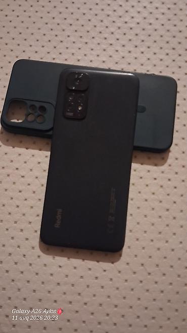 redmi 26: Redmi Note 11S, 128 GB, rəng - Qara, Barmaq izi — 5
