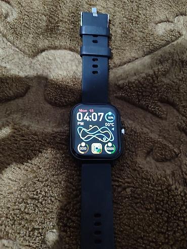 Smart saatlar: İşlənmiş, Smart saat, Smart, Sensor ekran, rəng - Qara — 2