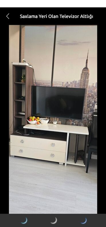 tester unit: Düz TV altlığı, Polkalı, Laminat