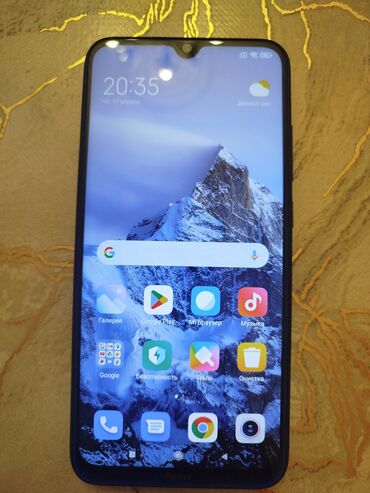 Kompüter, noutbuk və planşetlər: Redmi Note 8, 64 GB, rəng - Göy, Sensor, Barmaq izi, İki sim kartlı