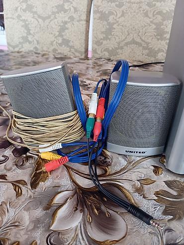 euroacs kalonka: UNITED 5.1 akustik sistem Komplekt: - 1 ədəd subwoofer (portlu — 2